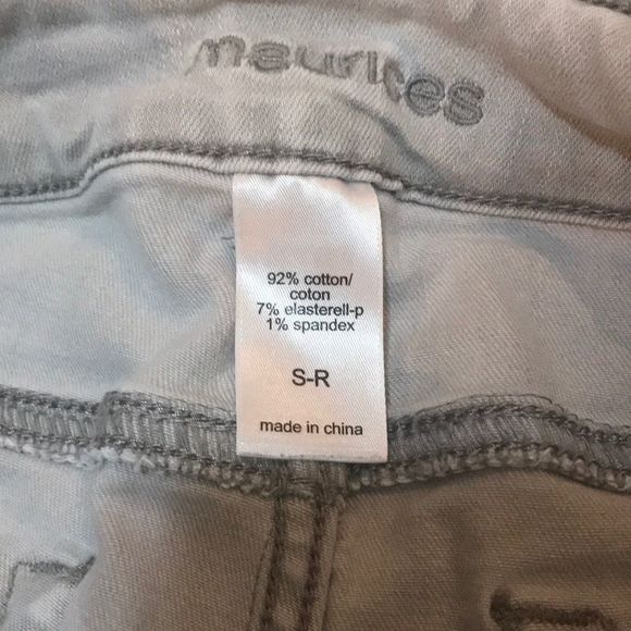 MAURICES Light Gray Skinny Jegging Jeans - Picture 6 of 6